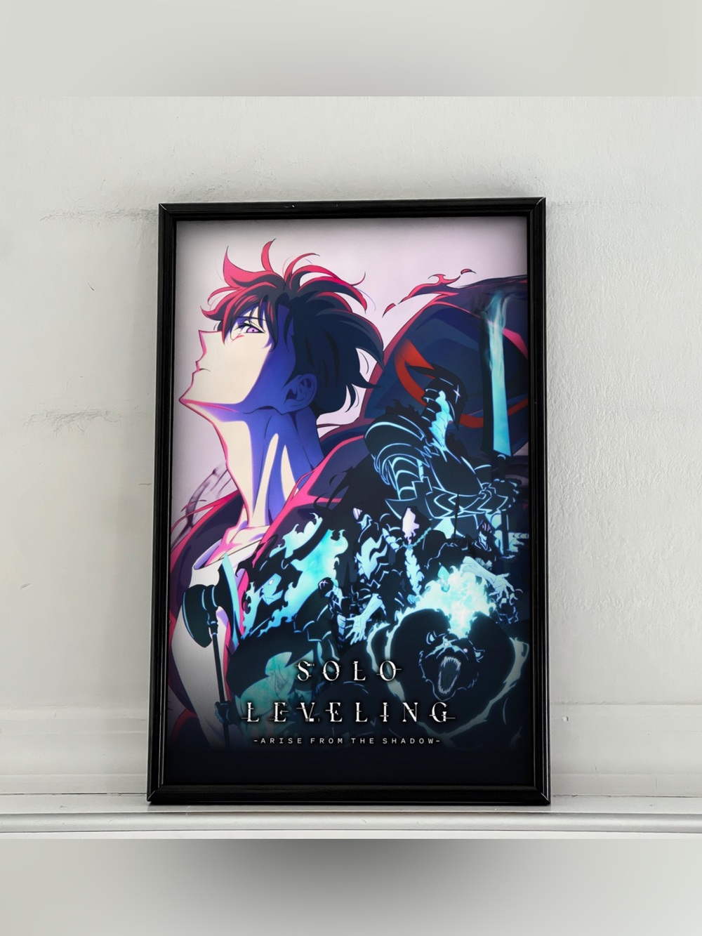 Solo Leveling Sun Jinwoo Anime Poster